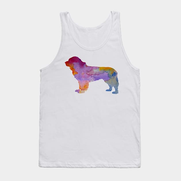 Newfoundland Dog Tank Top by BittenByErmines